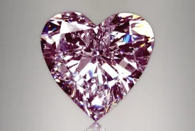 0.31 Carat Heart Pink Lab Diamond