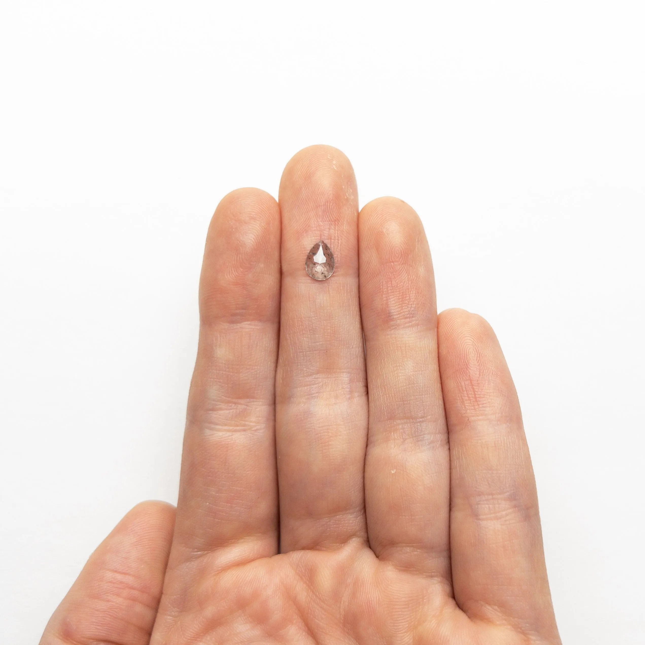 0.44ct 6.71x4.86x1.72mm Pear Rosecut 19616-10