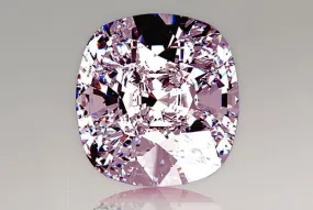 0.47 Carat Cushion Pink Lab Diamond