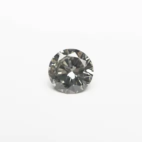 0.50ct 5.21x5.16x2.94mm Fancy Grey Round Brilliant 18968-25