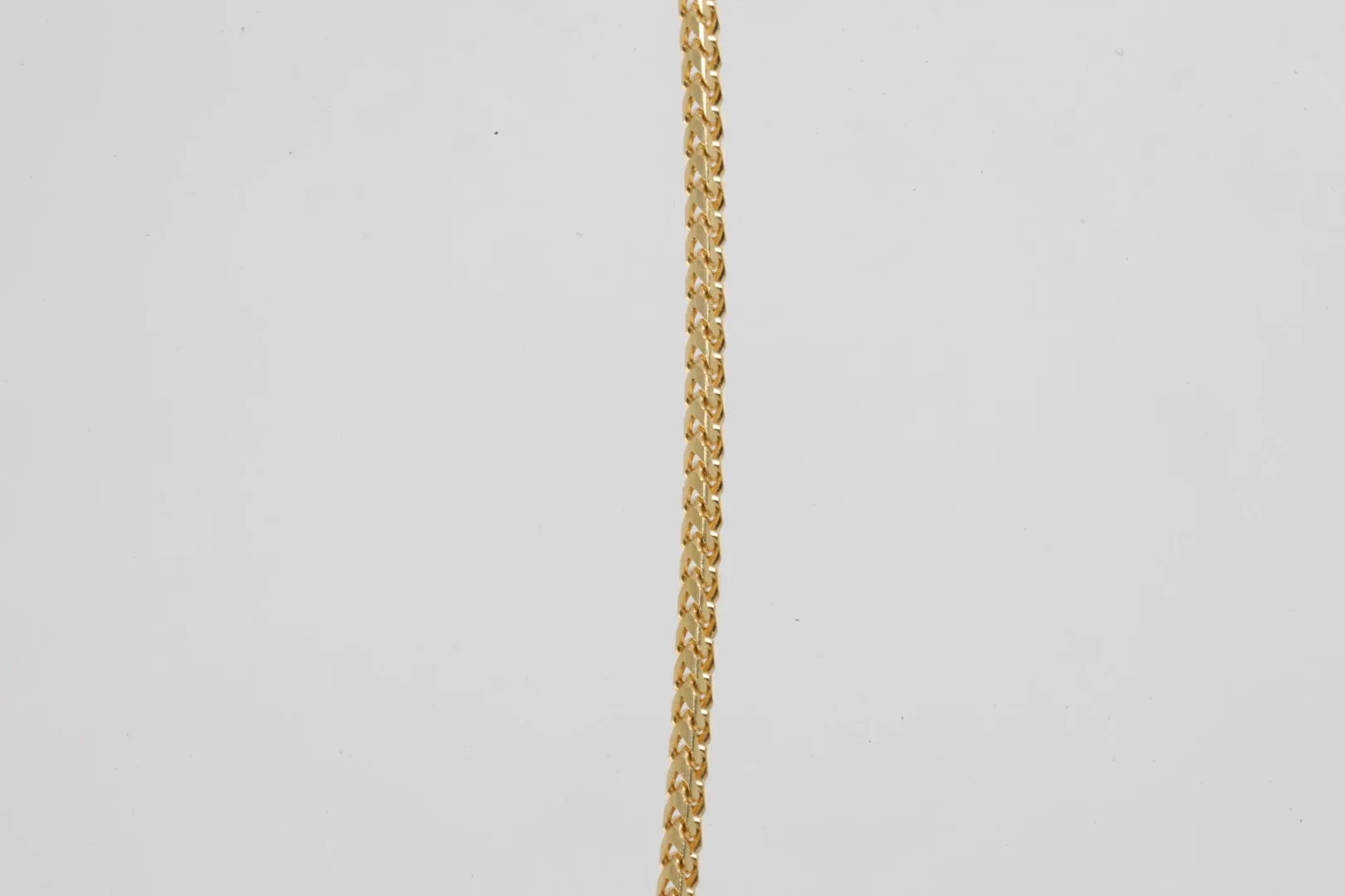 16'' 18k Yellow Gold Teddy Bear Pendant Necklace (5.90g.)