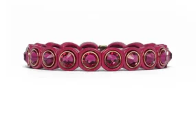 2043402 - Pink Gemstone Bracelets - Zelly