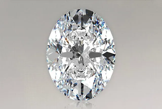 4.04 Carat Oval Lab Diamond