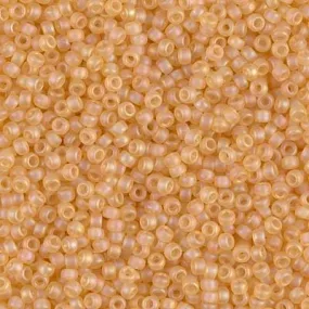 6-132FR, Miyuki 20g Matte Transparent Light Topaz AB