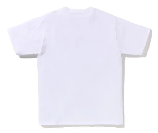 A BATHING APE  |Crew Neck Street Style Cotton Short Sleeves Logo