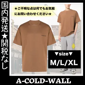 A-COLD-WALL  |Crew Neck Unisex Street Style U-Neck Cotton Short Sleeves