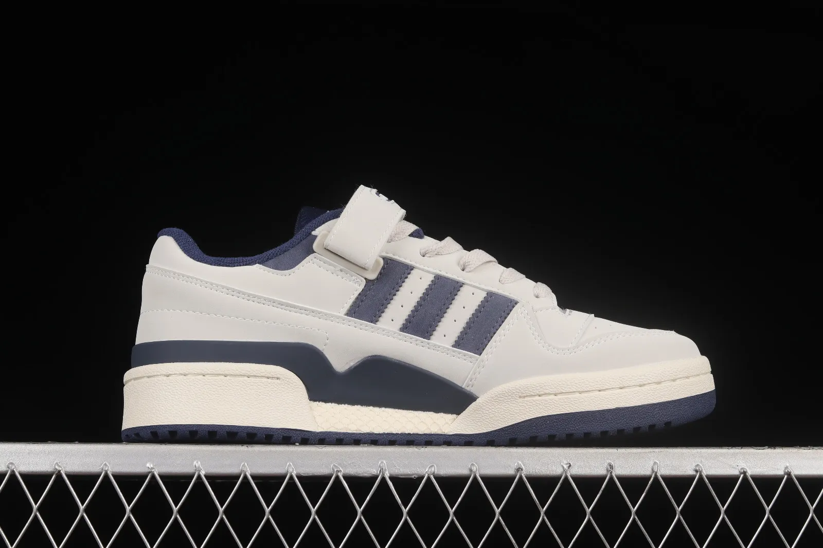 Adidas Originals Forum Low Light Gray Navy Blue GY6553