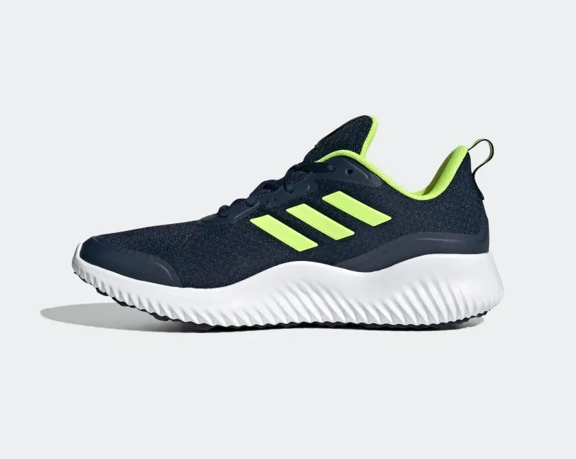 Adidas Tenis Alphacomfy Collegiate Navy Solar Yellow Cloud White GZ3462