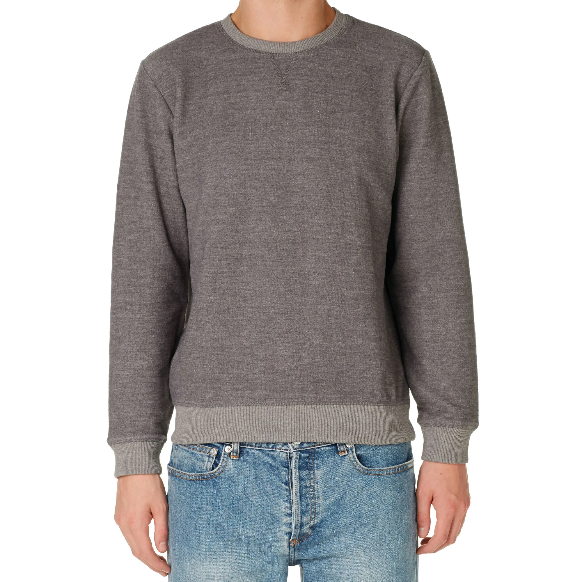 A.P.C. Sam Crew SweatDark Grey