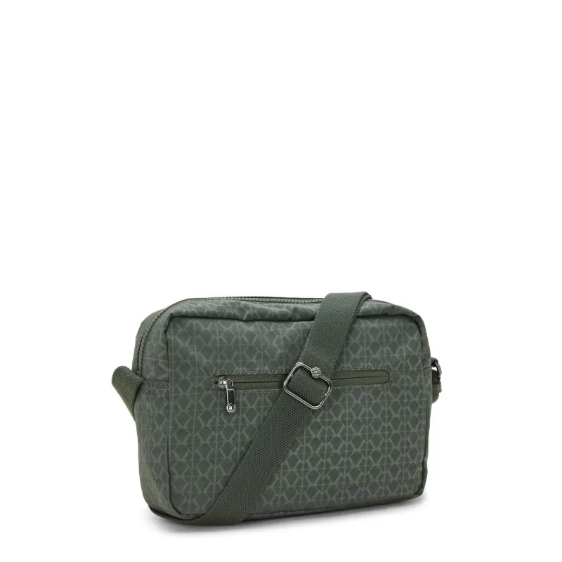 BORSA A TRACOLLA KIPLING ALBENA M SIGN GREEN EMB KPKI7578F6C1