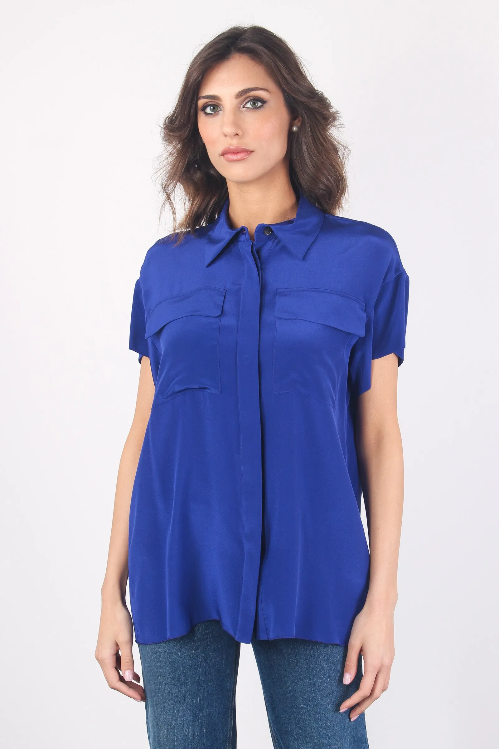 Camicia Taschine Manica Corta Marea