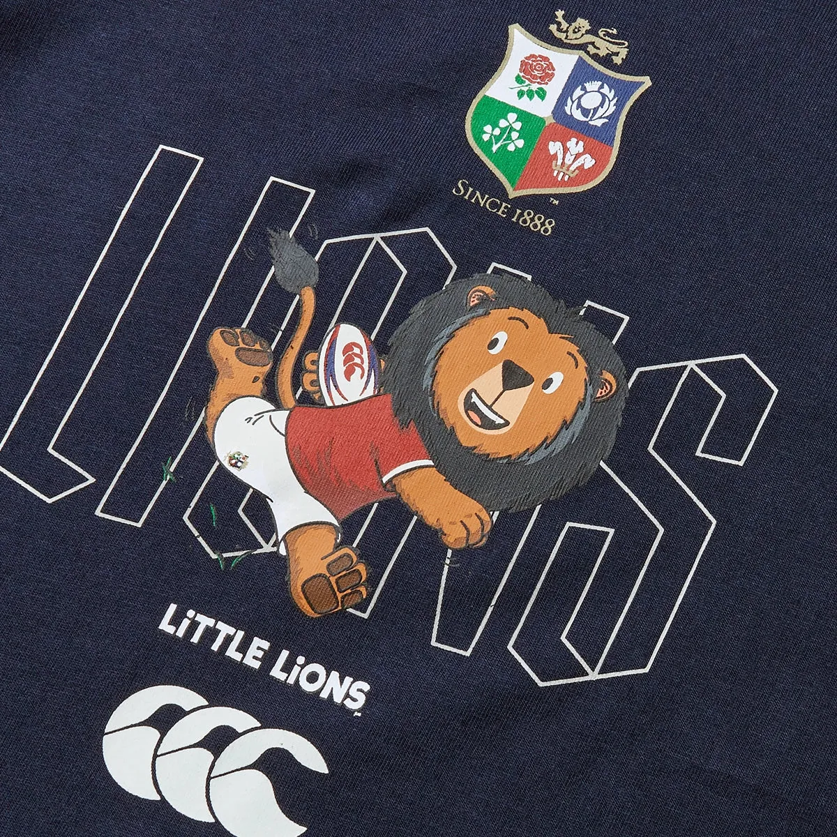 Canterbury British & Irish Little Lions Infant Tee Navy