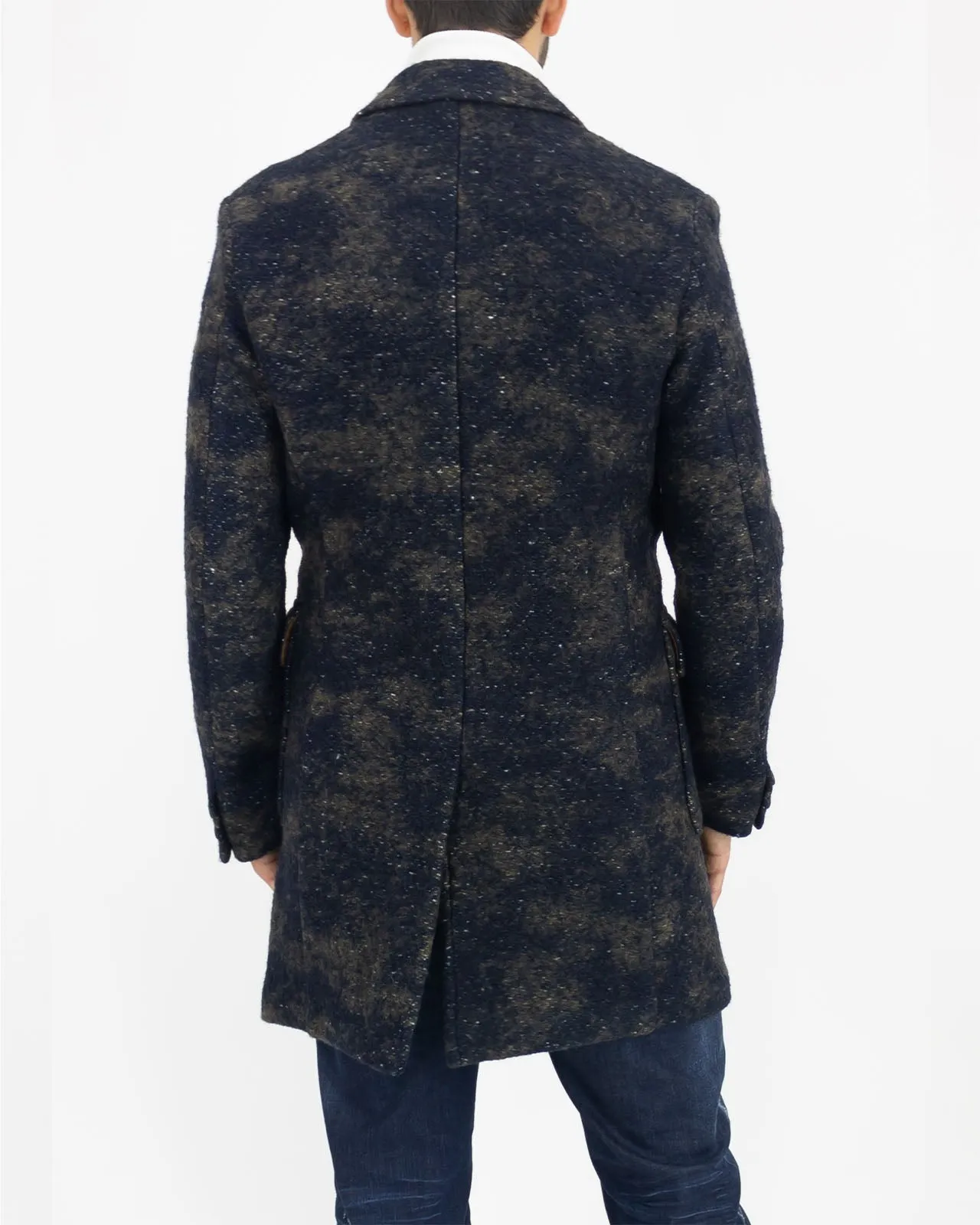 Cappotto mimetico monopetto - BL11
