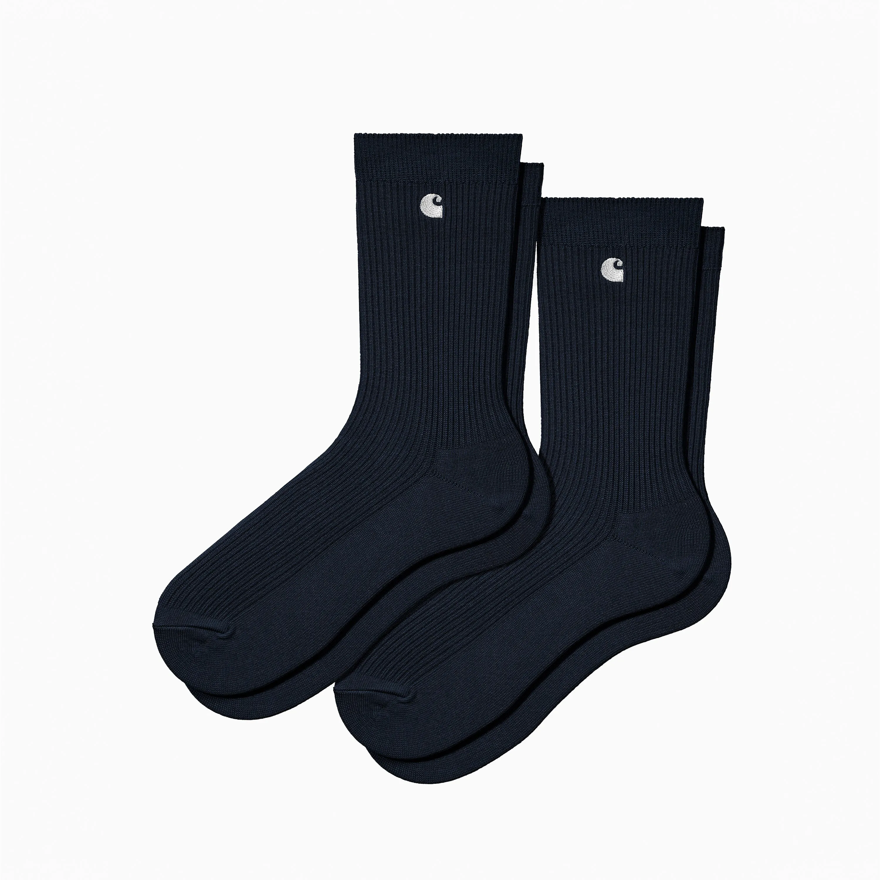 CARHARTT WIP MADISON PACK SOCKS DARK NAVY & WHITE - I030923