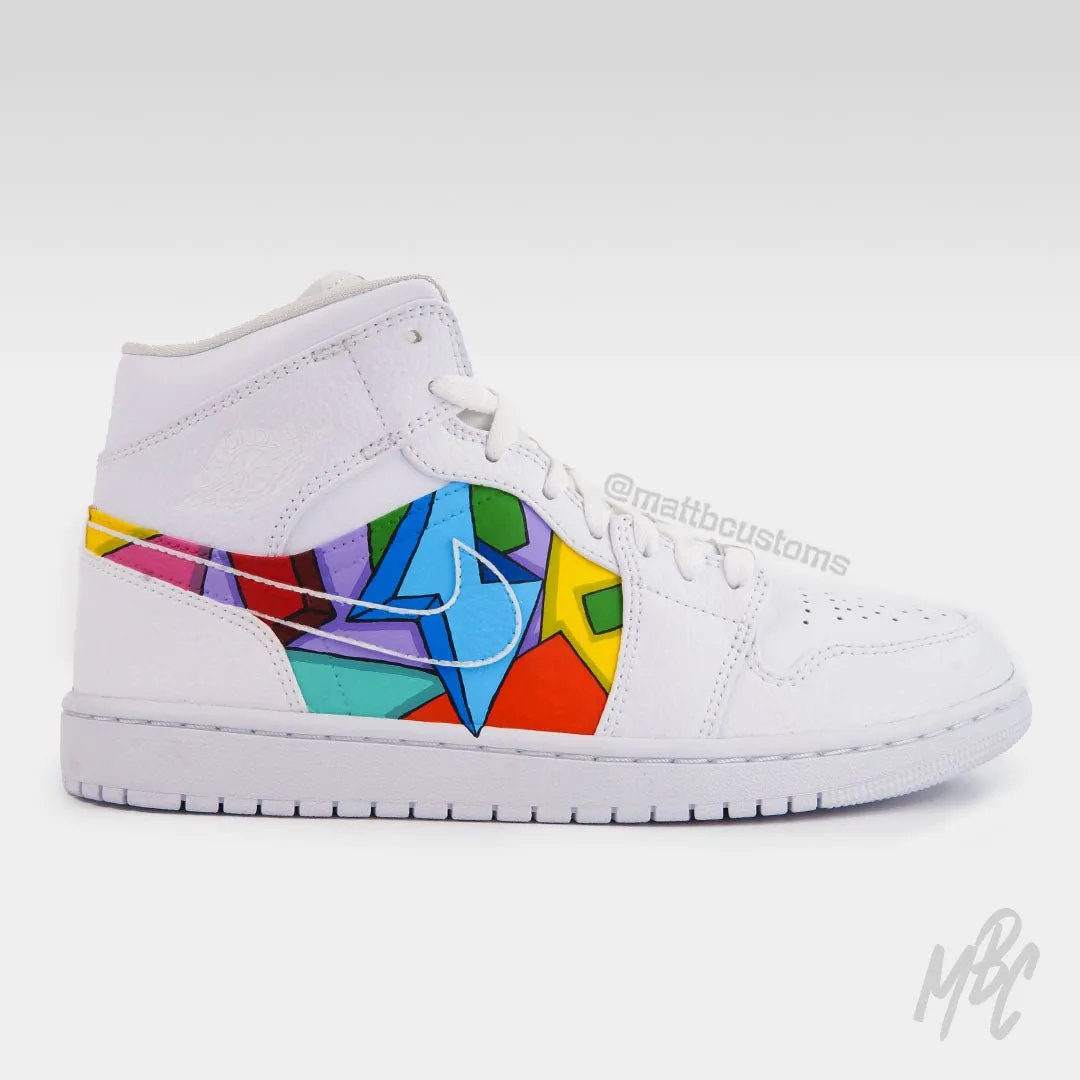 Cartoon Freestyle - Jordan 1 Mid Custom