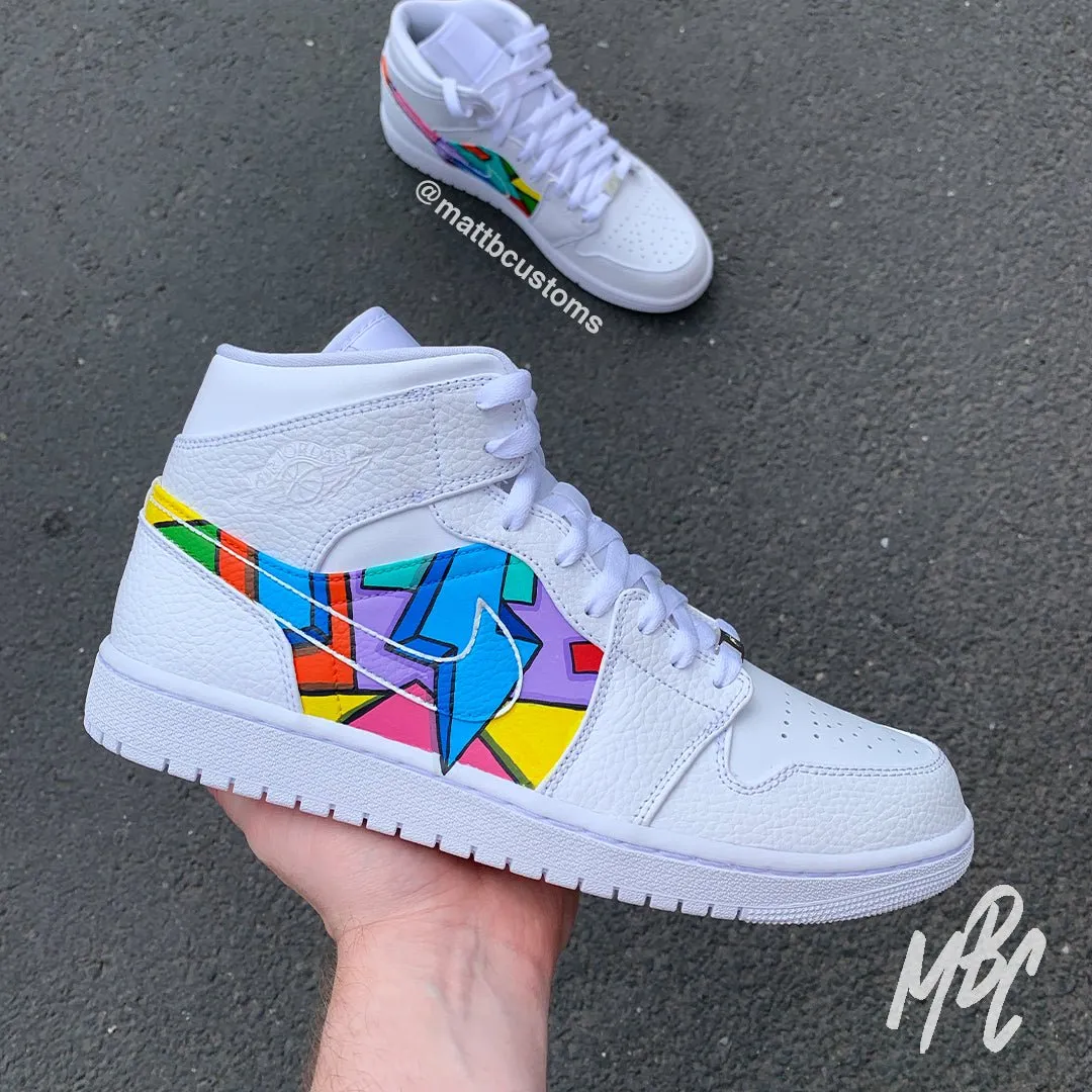 Cartoon Freestyle - Jordan 1 Mid Custom