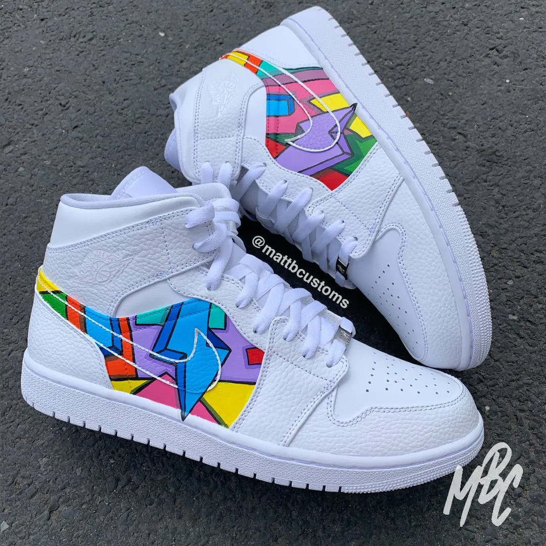 Cartoon Freestyle - Jordan 1 Mid Custom