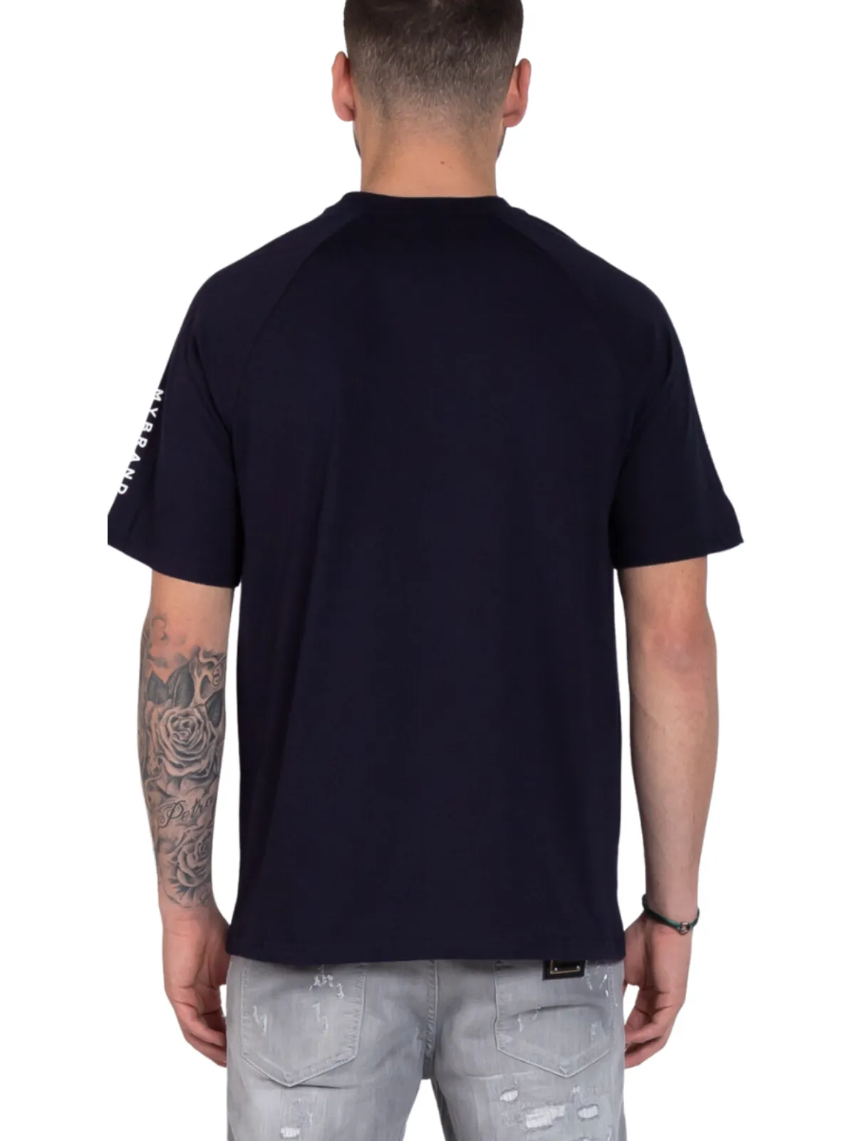 Classic My Brand Taping t-shirt Navy | NAVY