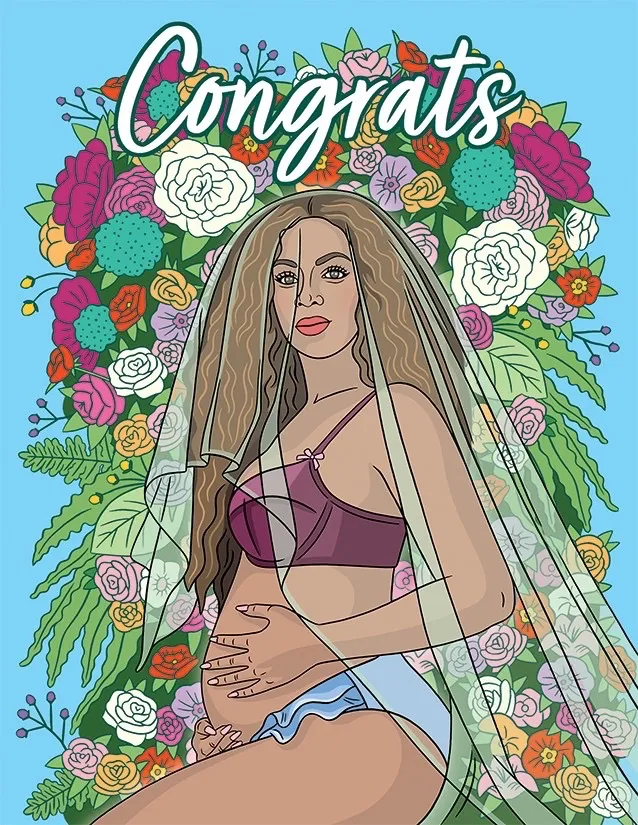 Congrats on Your Bey-B Card