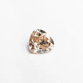 Fancy Brown-Pink Brilliant Diamond - 0.44ct Heart