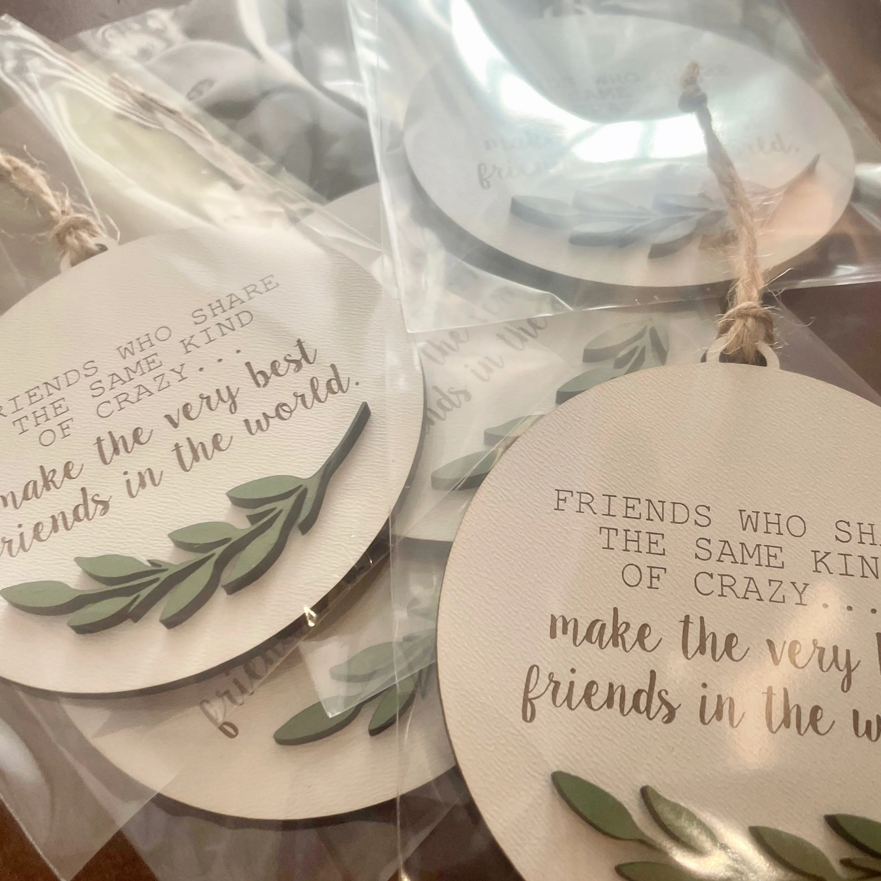 Friends Who Share Holiday Ornament