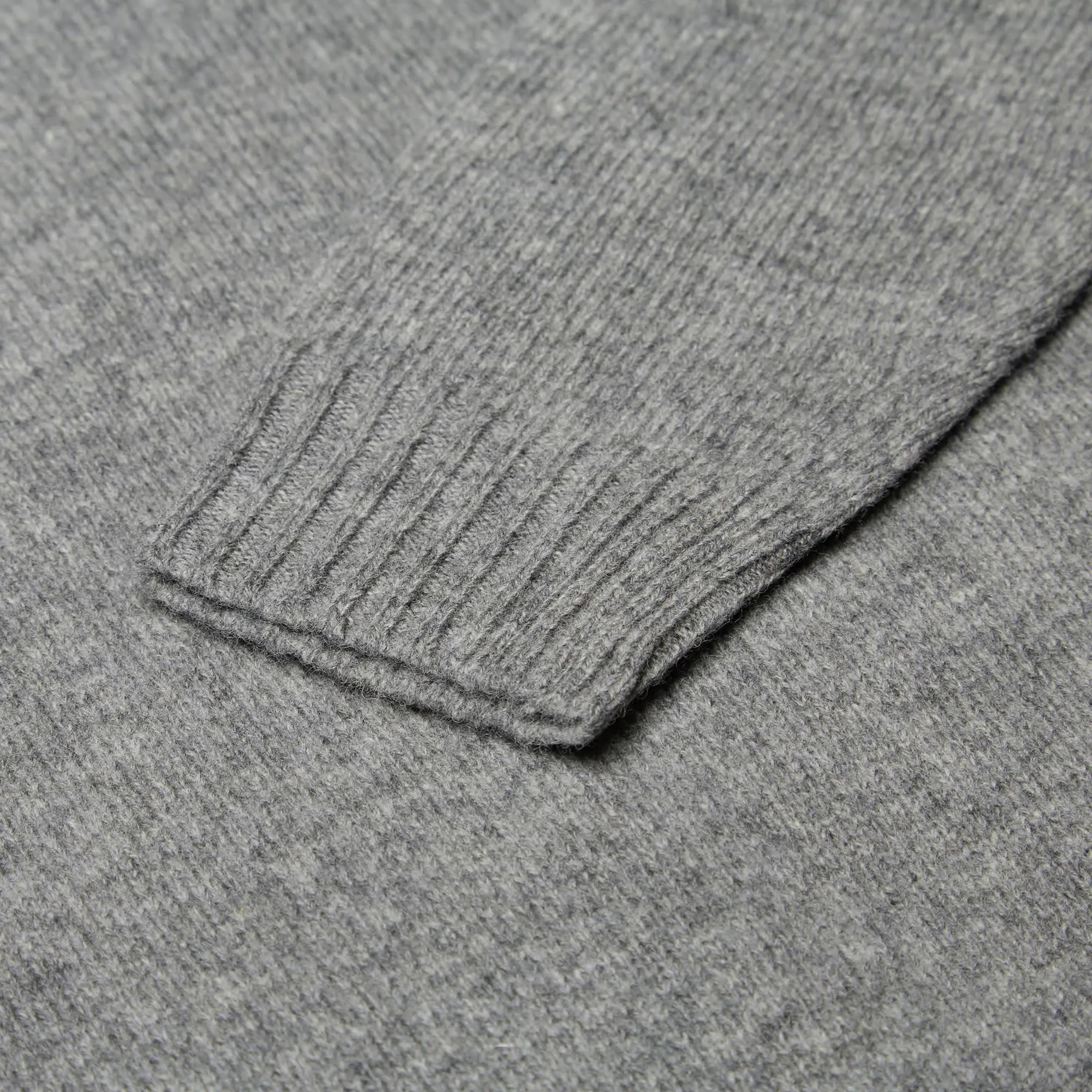 GANT Rugger Lambswool Crew KnitLight Grey