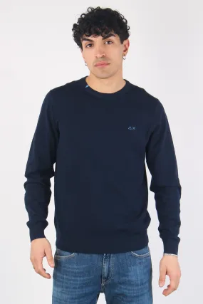 Girocollo Basico Navy Blue