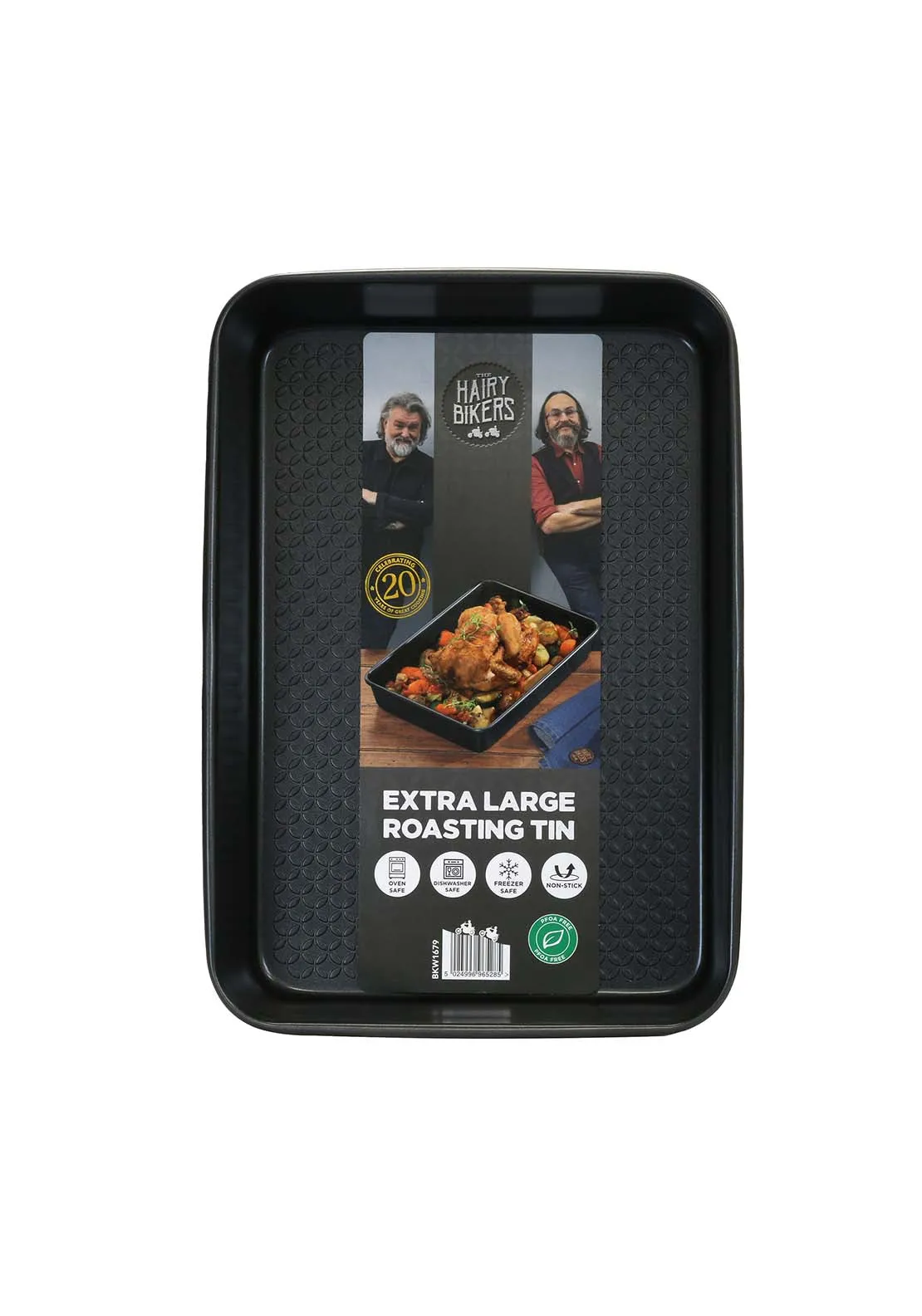 Hairy Bikers Extra Large Roasting Tin - Black