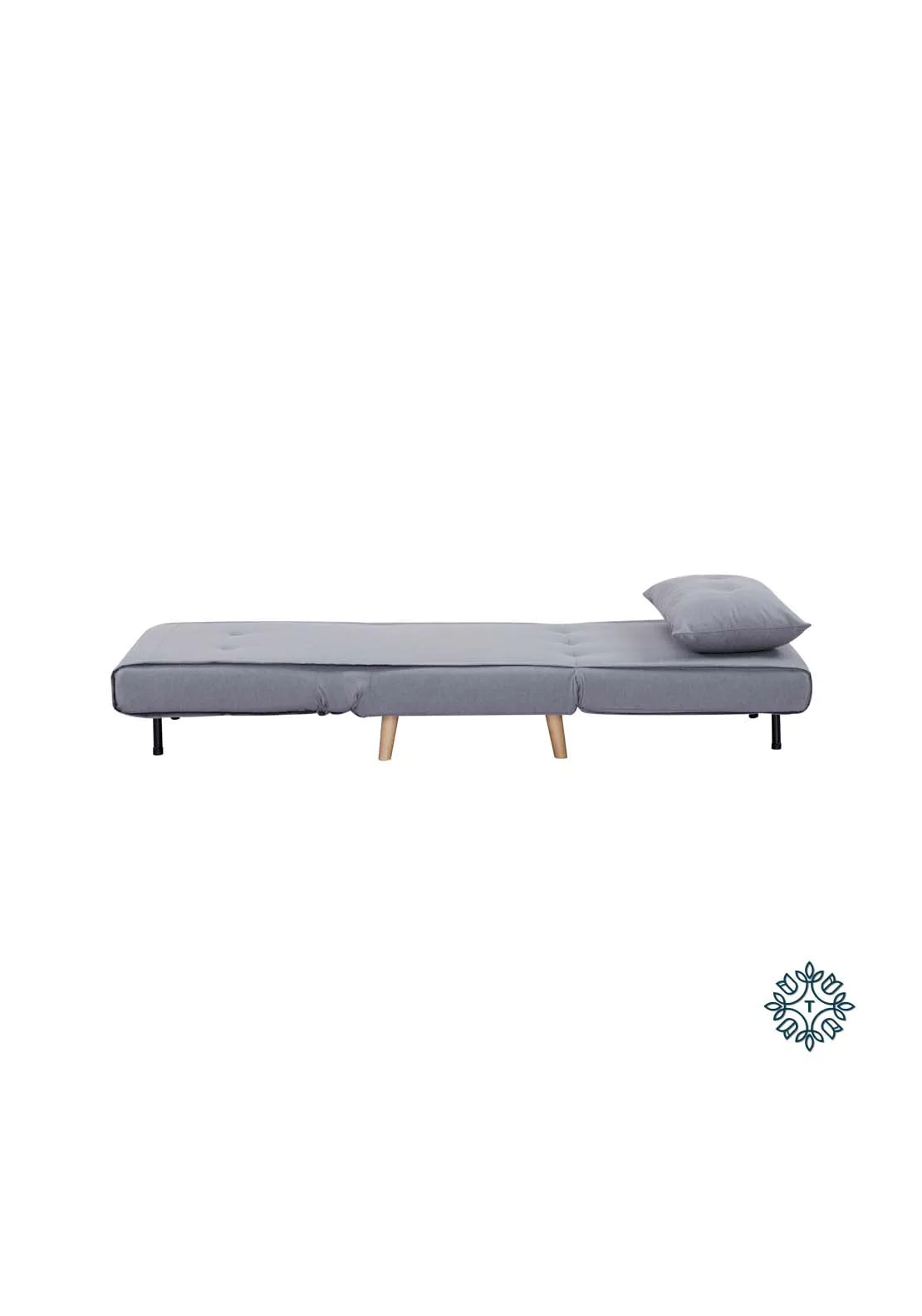 Haru Single Sofa Bed - Grey