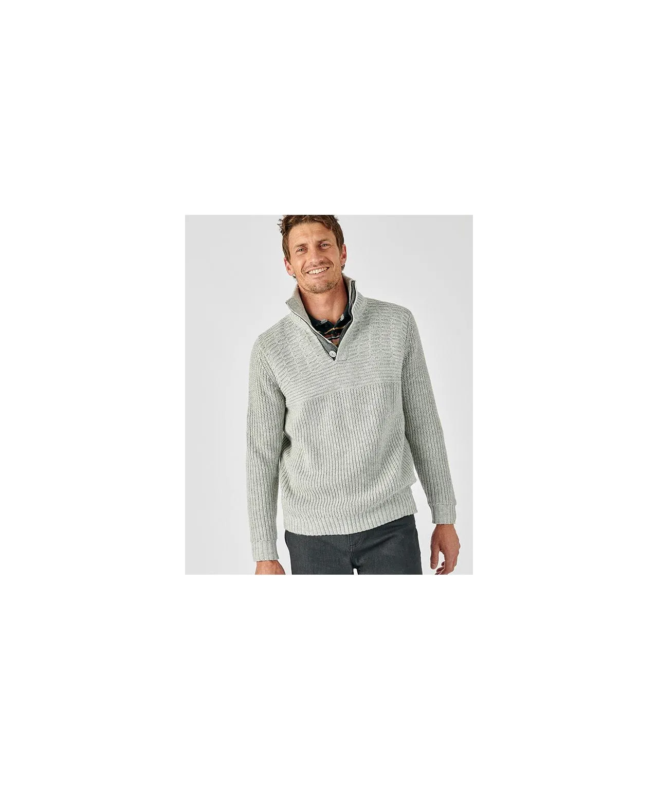 High Collar Jumper