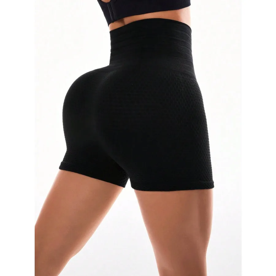 High Waist Active Shorts