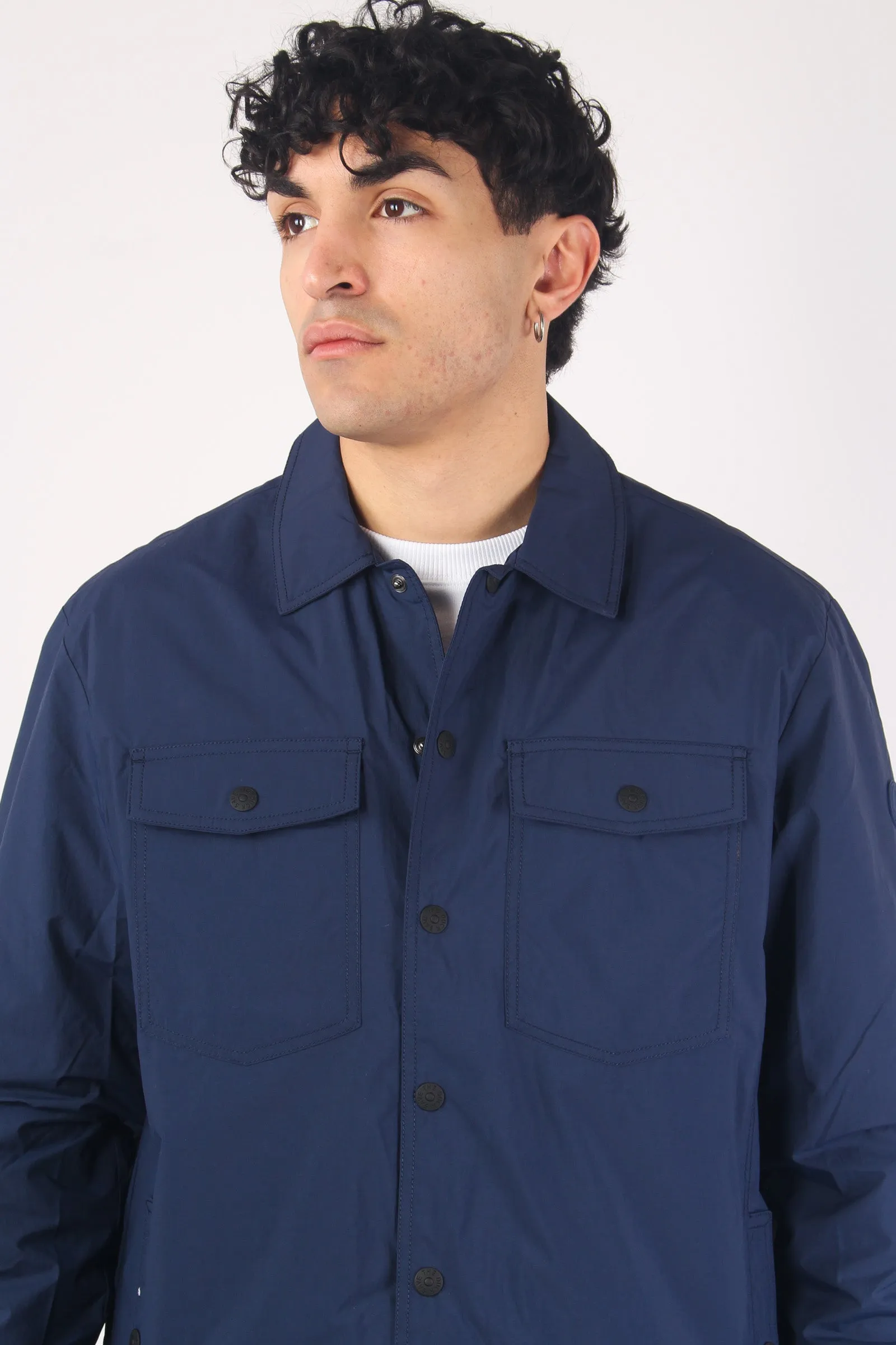 Kendri Giubbotto Camicia Navy Blue