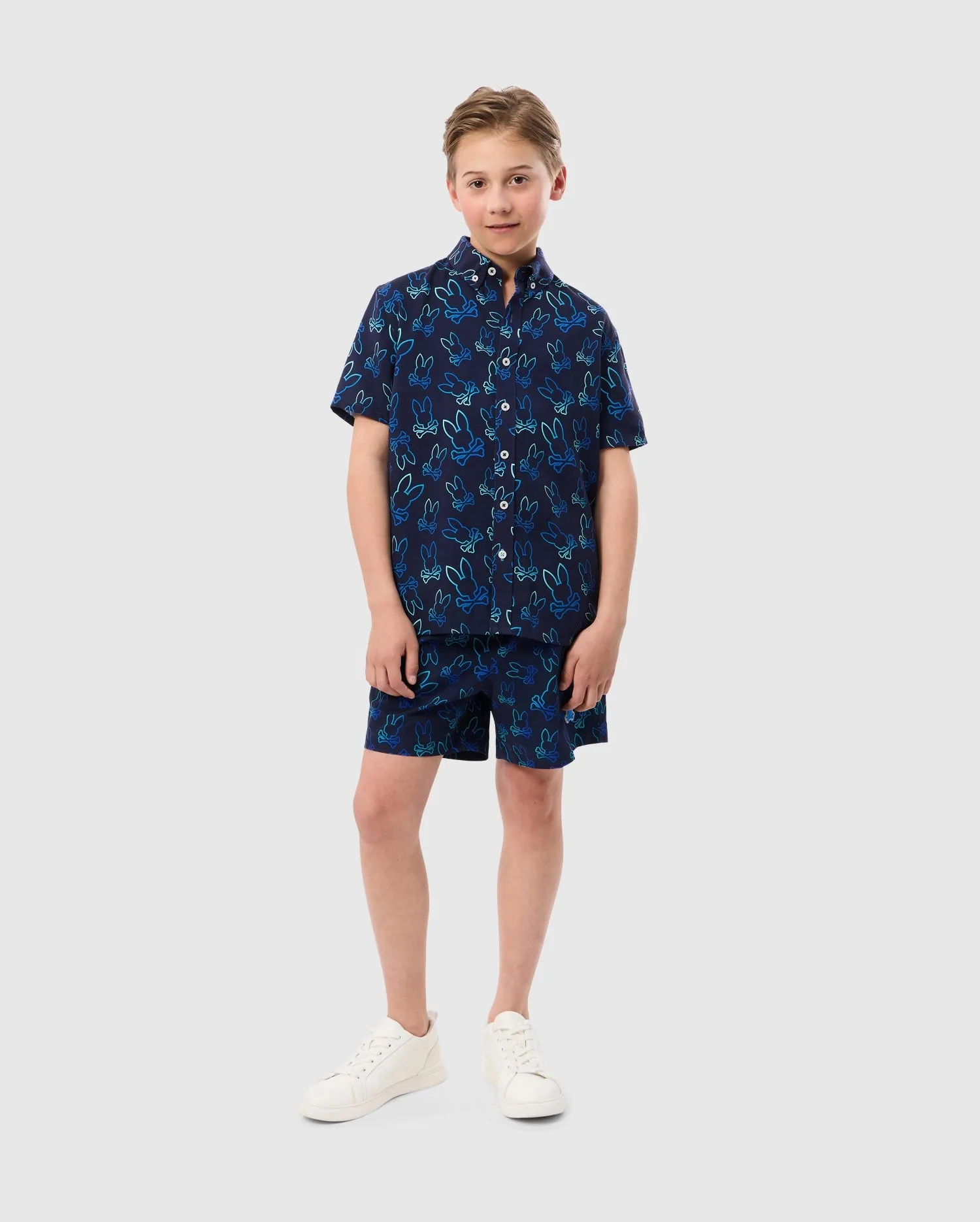 KIDS SHELDON ALL OVER PRINT SHIRT - B0Q574C200