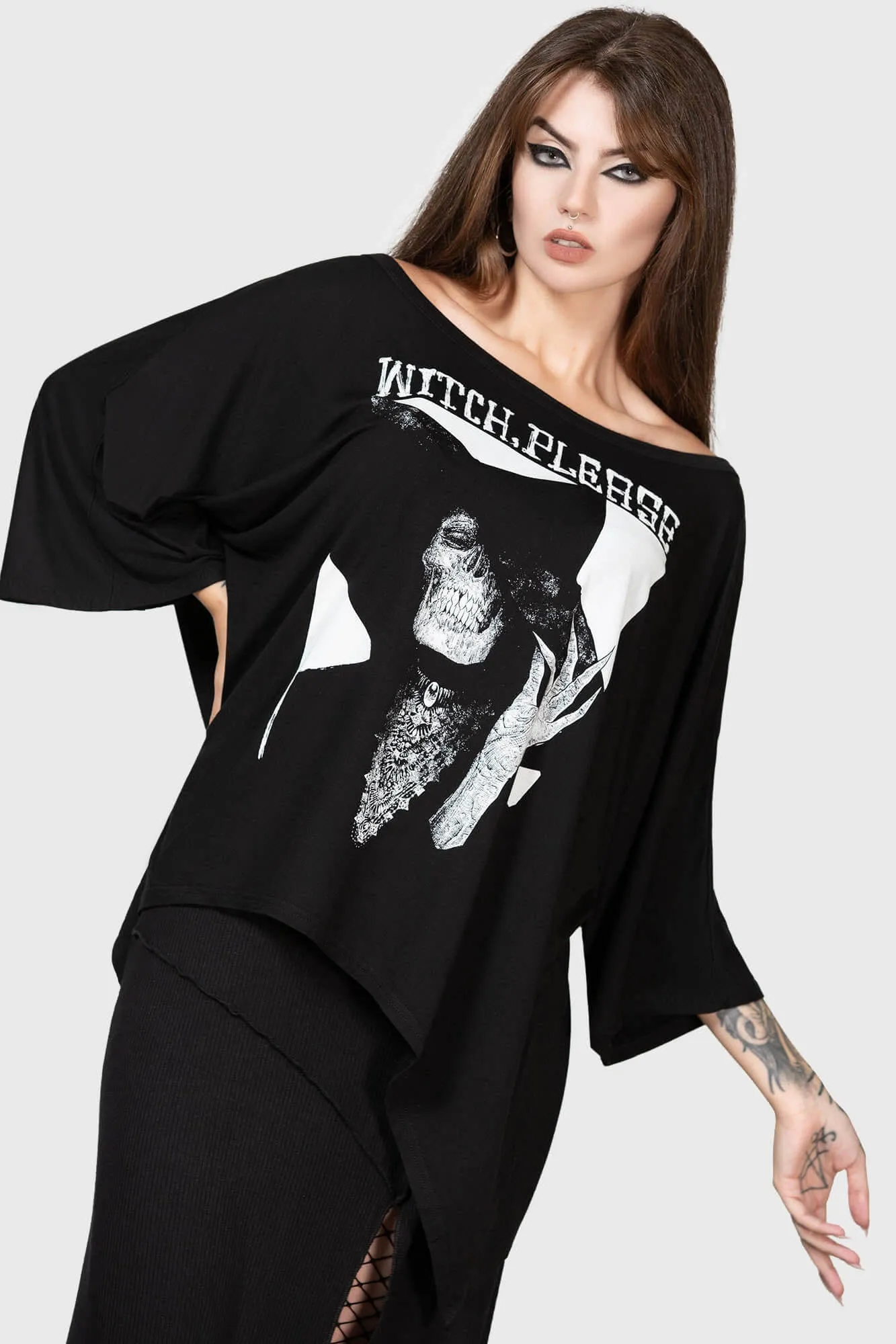 Killstar Old Magick Witch Top Black