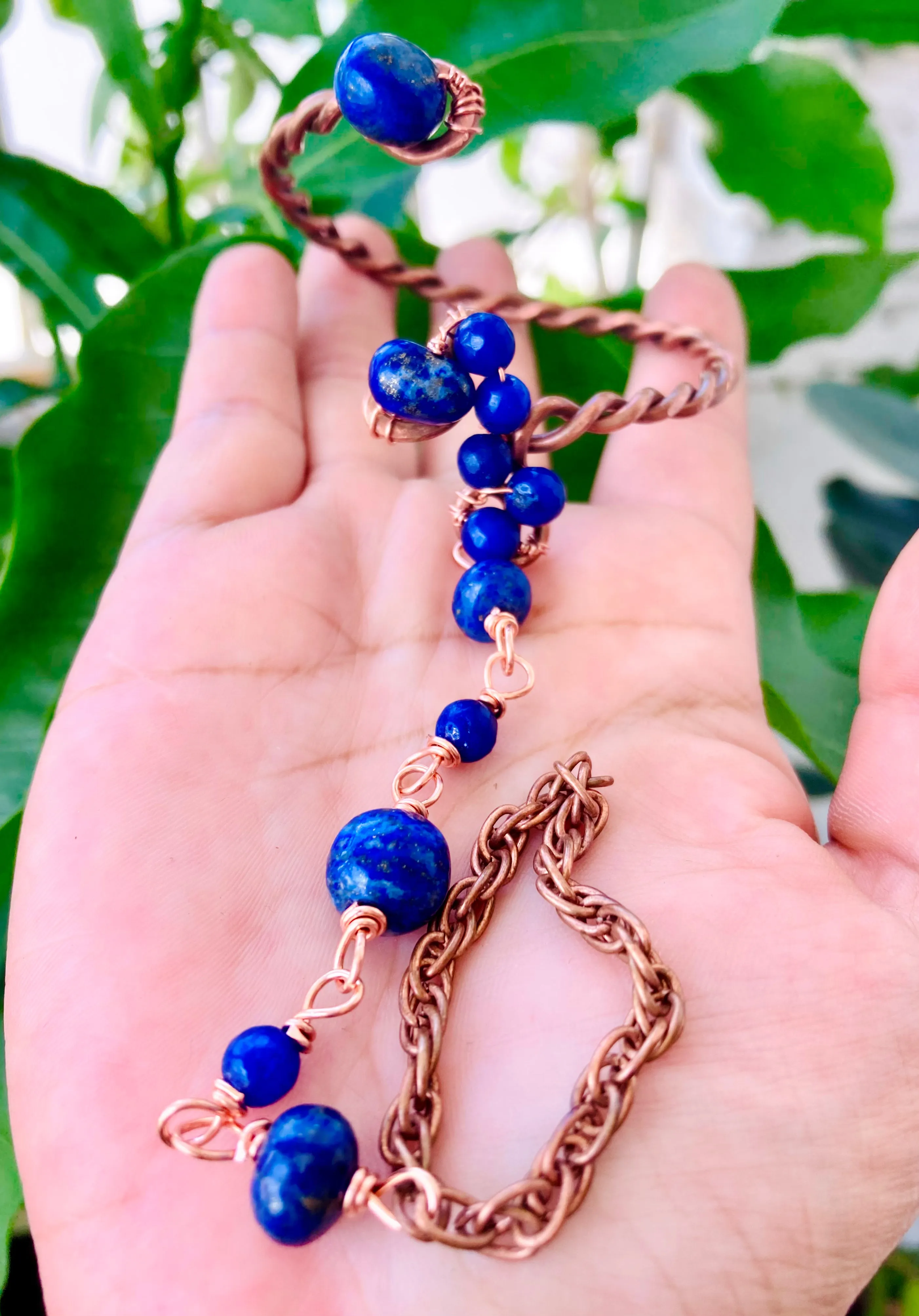 Lapis Lazuli Copper Panja