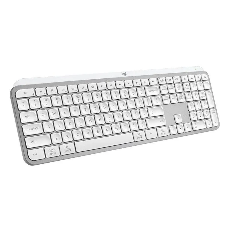 Logitech MX Keys S Advanced Wireless Illuminated Keyboard Pale Grey