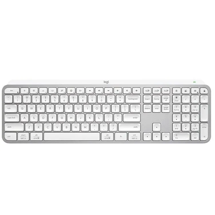 Logitech MX Keys S Advanced Wireless Illuminated Keyboard Pale Grey