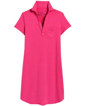 Magenta Lauren Polo Dress