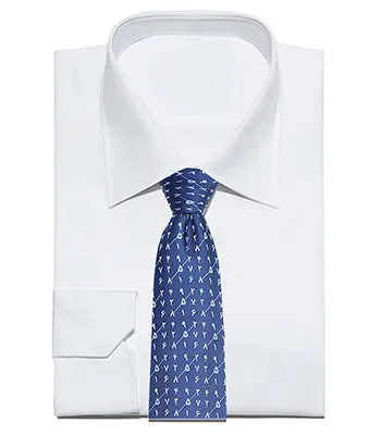 Magic Navy Numbers Tie