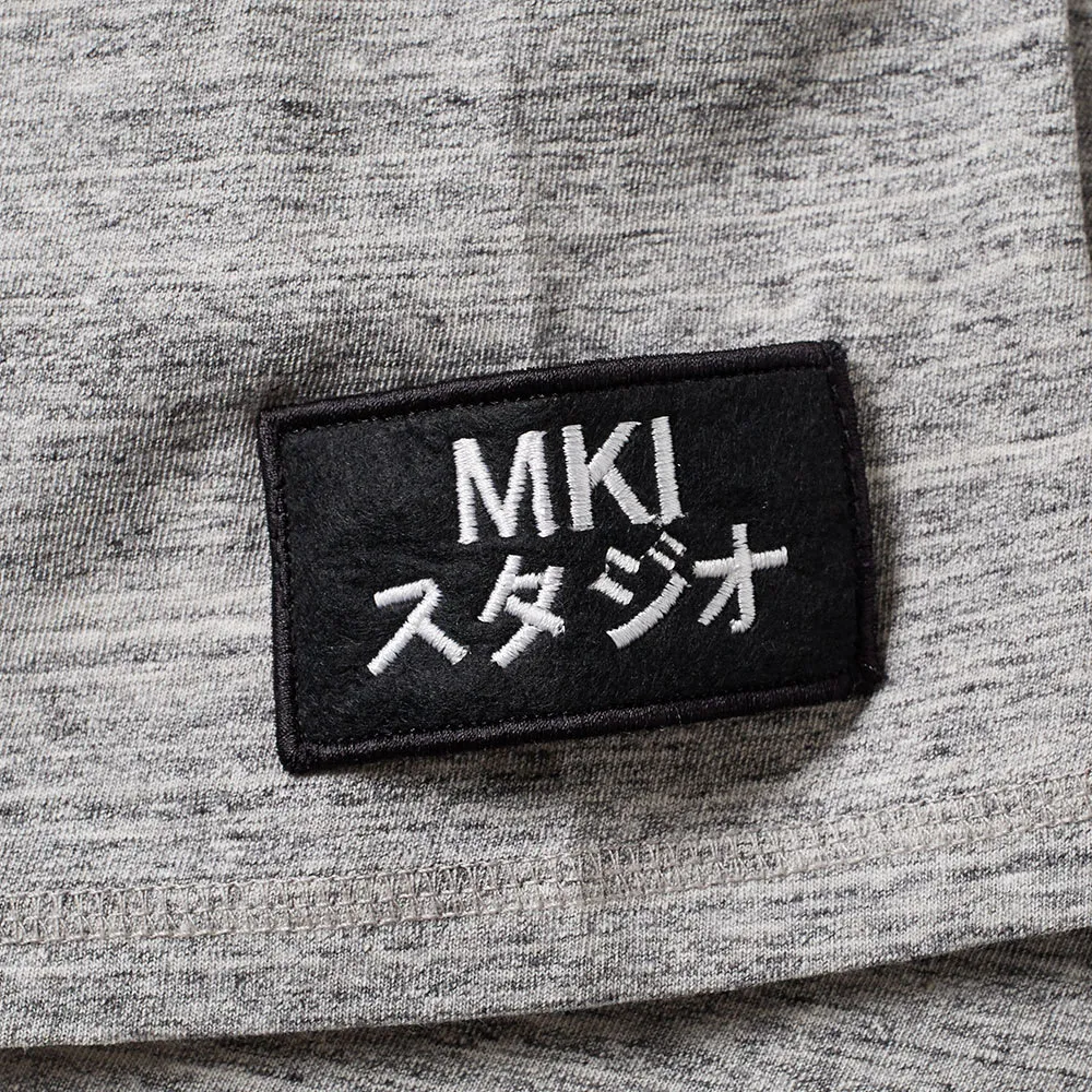 MKI Arm Badge TeeSlub Grey