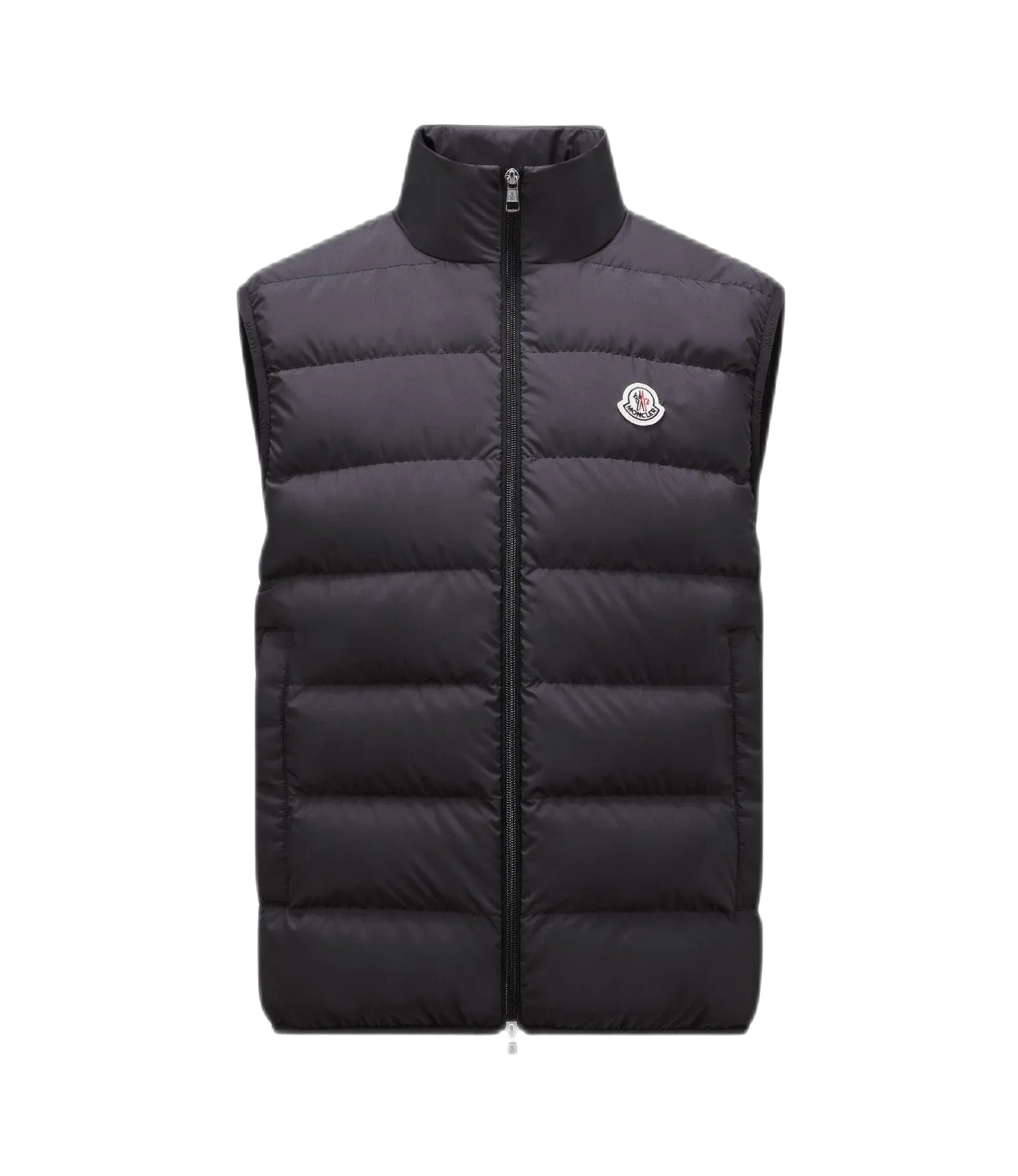 Moncler - Doudoune black sans manches Contrin