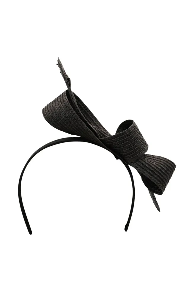 MORGAN & TAYLOR Connie Fascinator (Black)