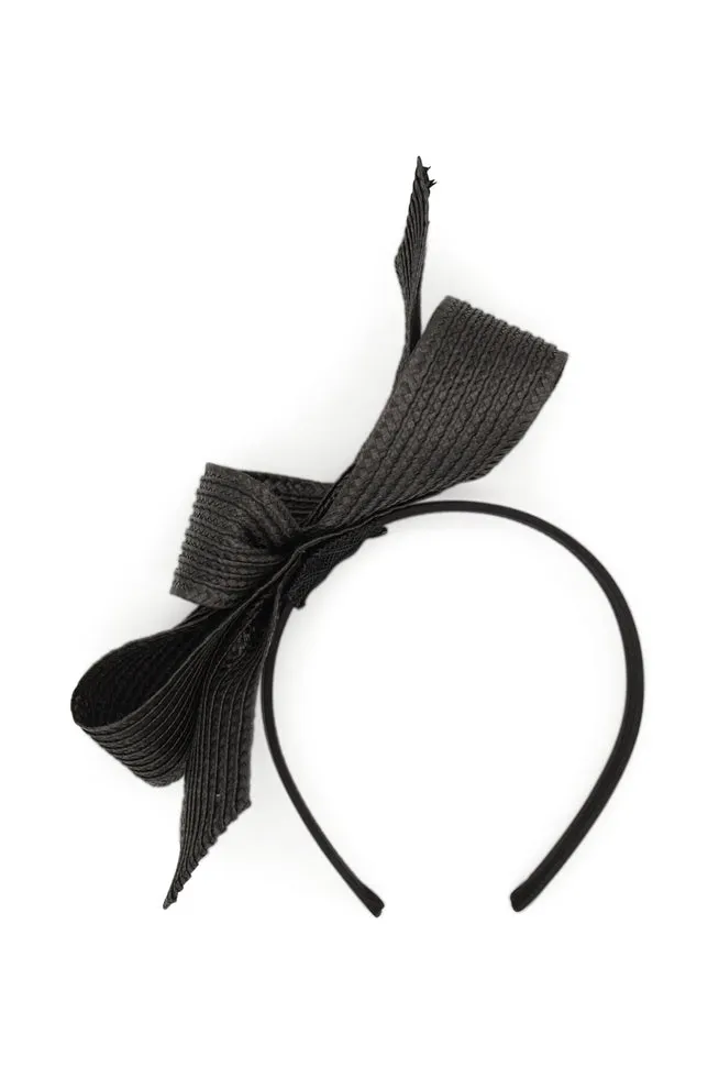 MORGAN & TAYLOR Connie Fascinator (Black)