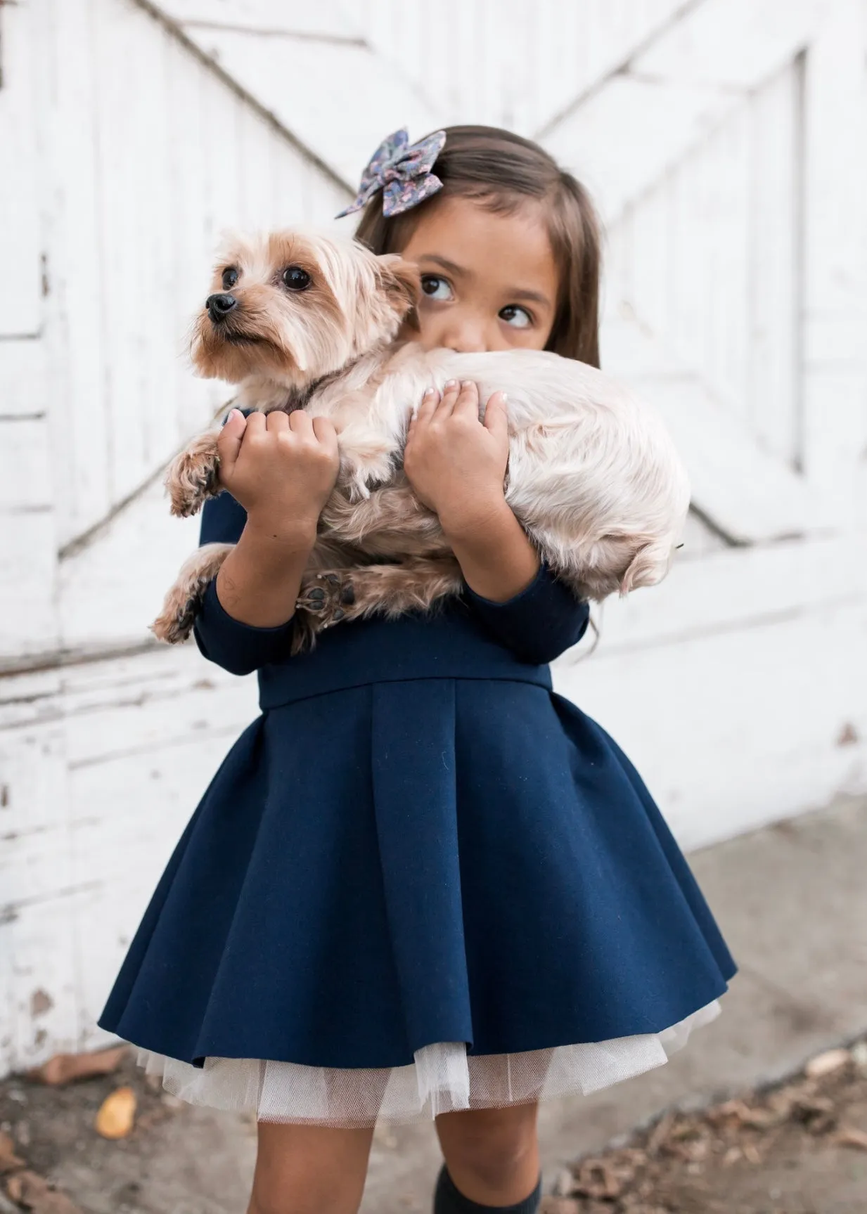 Nadine Dress - Navy