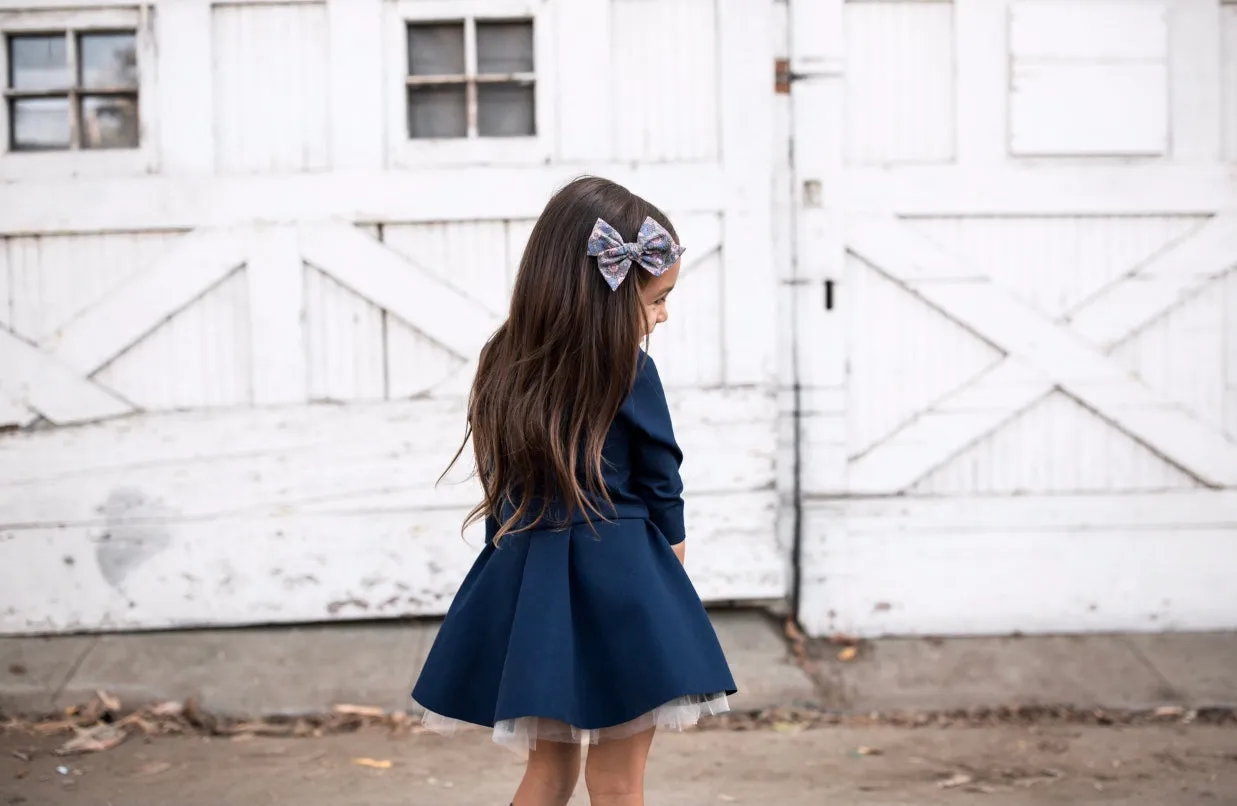 Nadine Dress - Navy