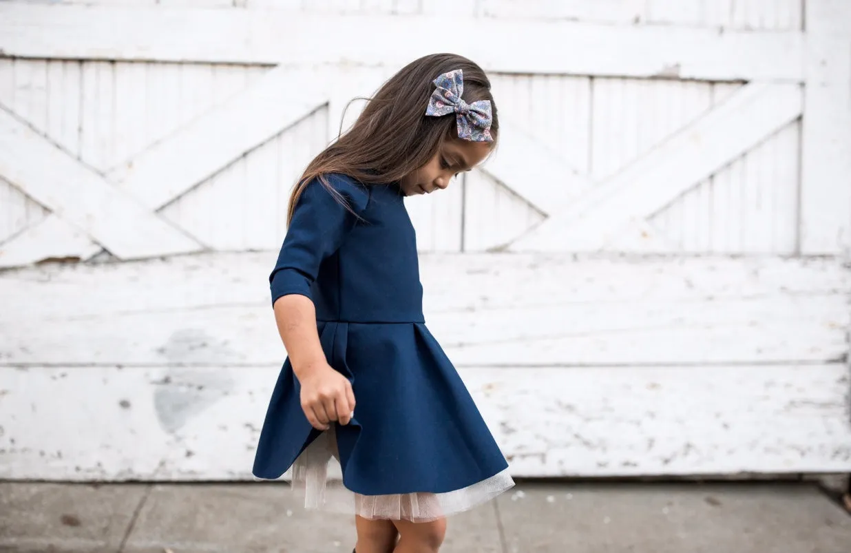 Nadine Dress - Navy