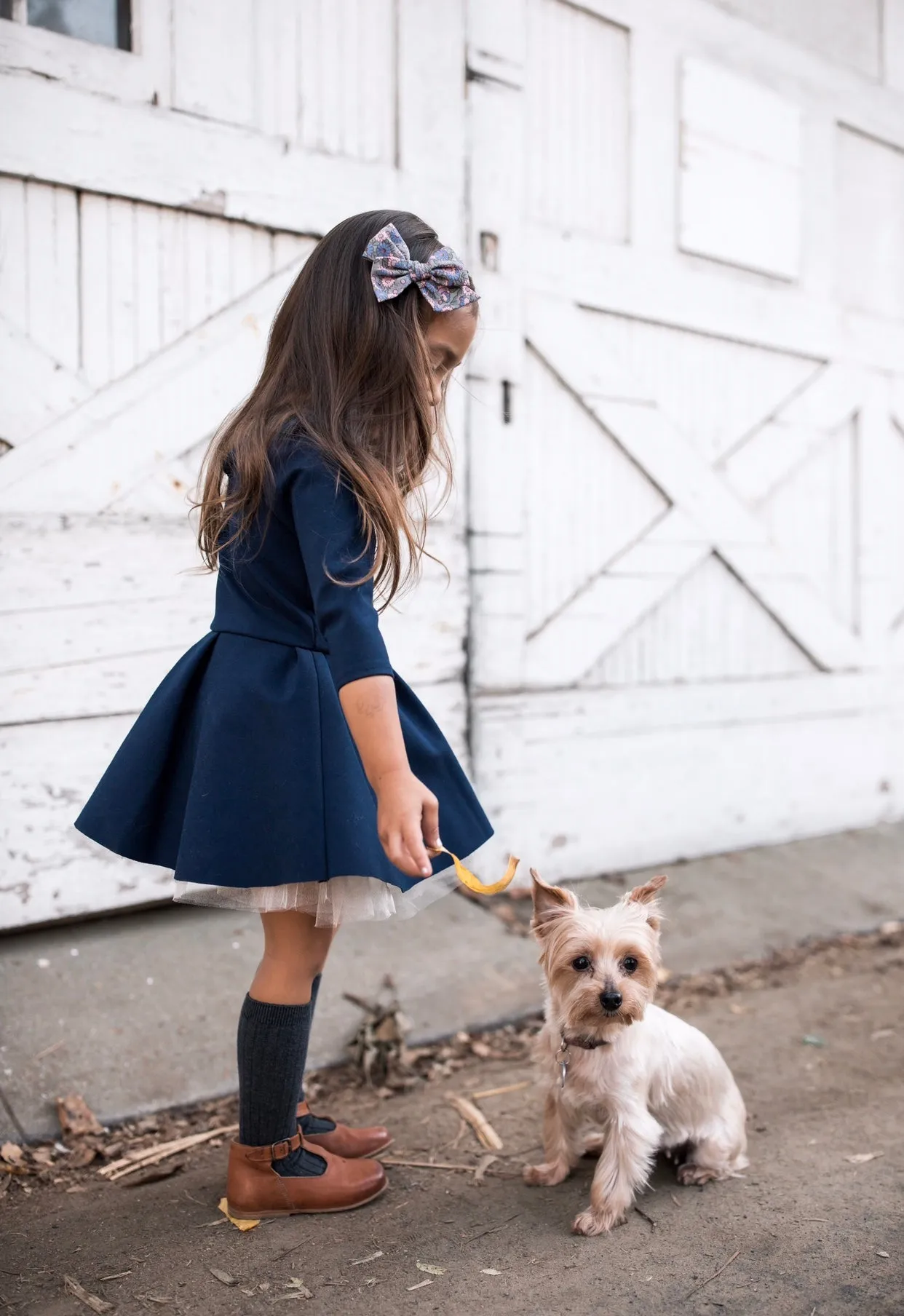 Nadine Dress - Navy