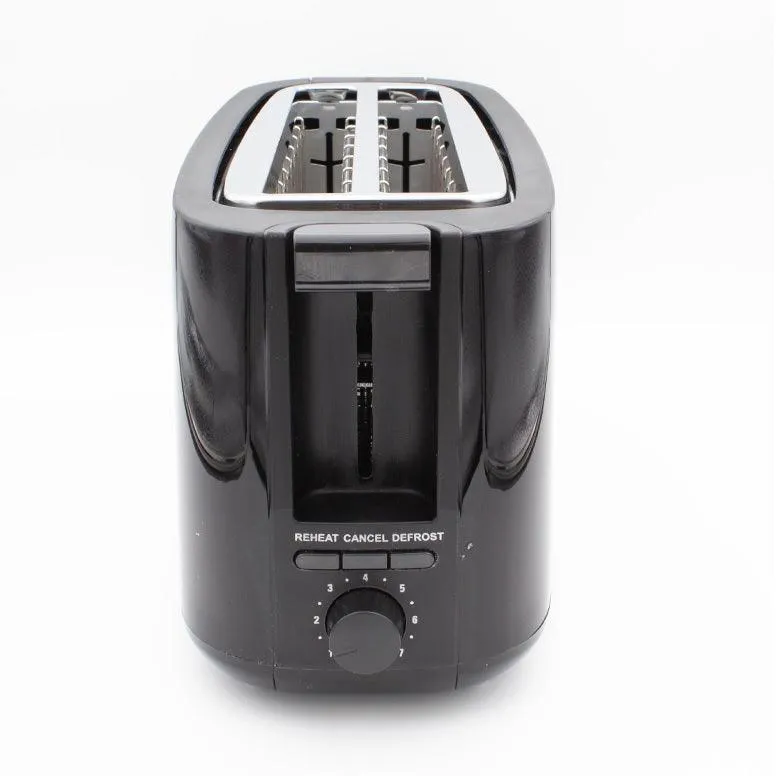 Nero 4 Slice Toaster Long Black