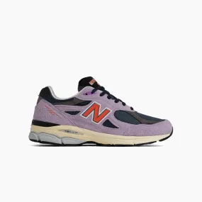 NEW BALANCE 990 V3 MADE IN USA RAW AMETHYST & NB NAVY - M990TD3