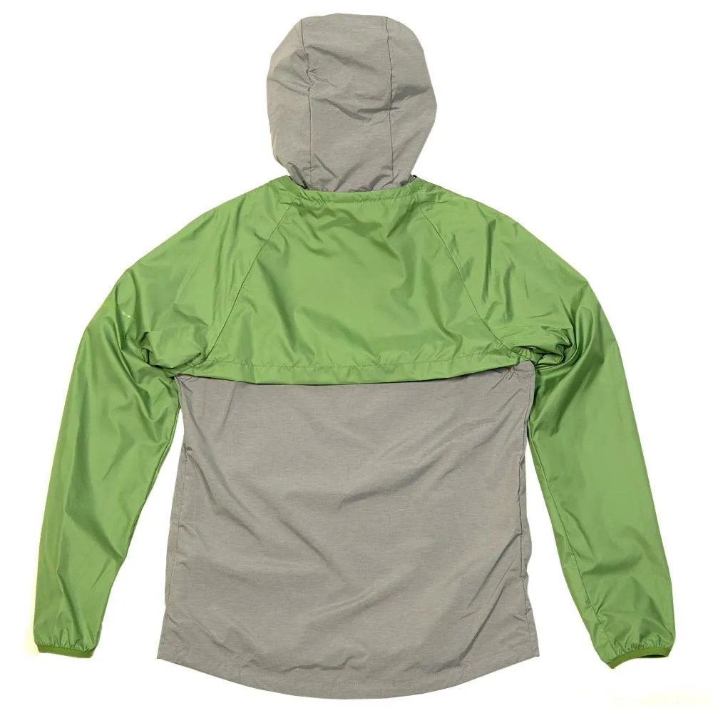 Nike AS Grey Scale Convertible JacketMean Green & Dark Grey Heather